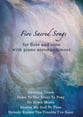 Five Sacred Songs - duets for Flute and Oboe with Piano Accompaniment P.O.D cover